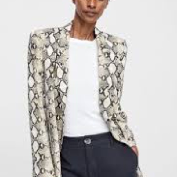 snake blazer zara